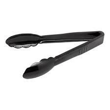 Servierzange Kunststoff 23cm - schwarz